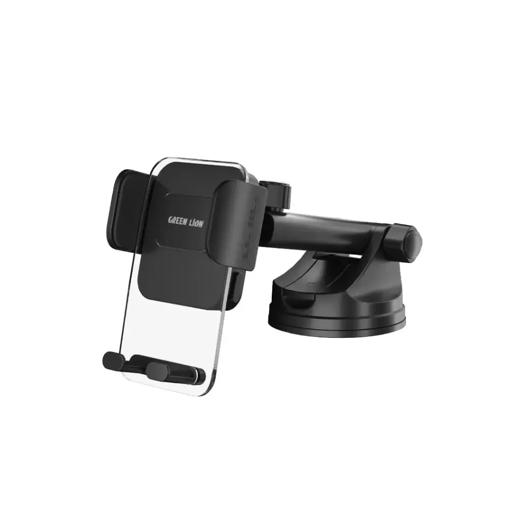📱 Green Lion Extendable Phone Holder – Black