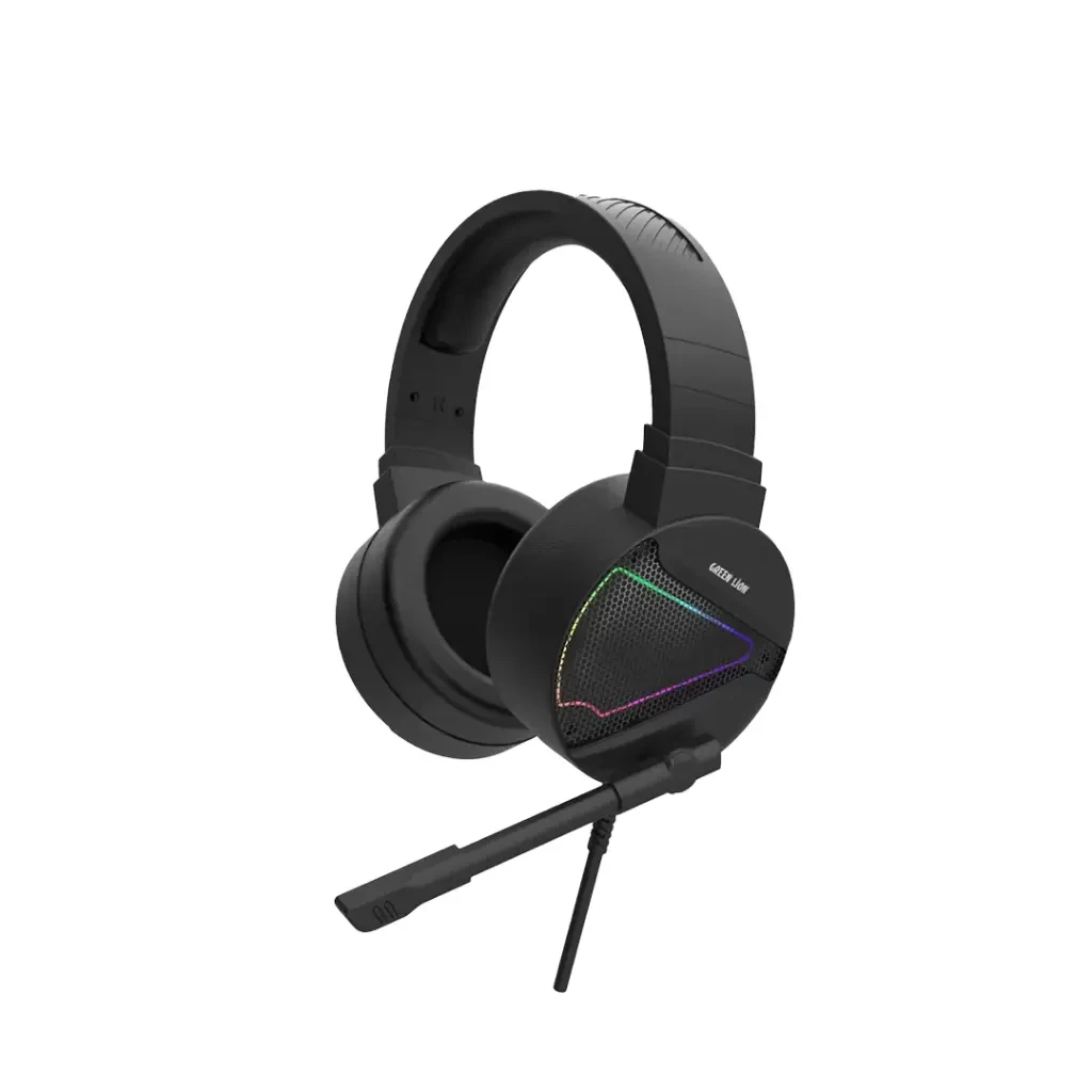 Green Lion GP27X Gaming Headset – Black